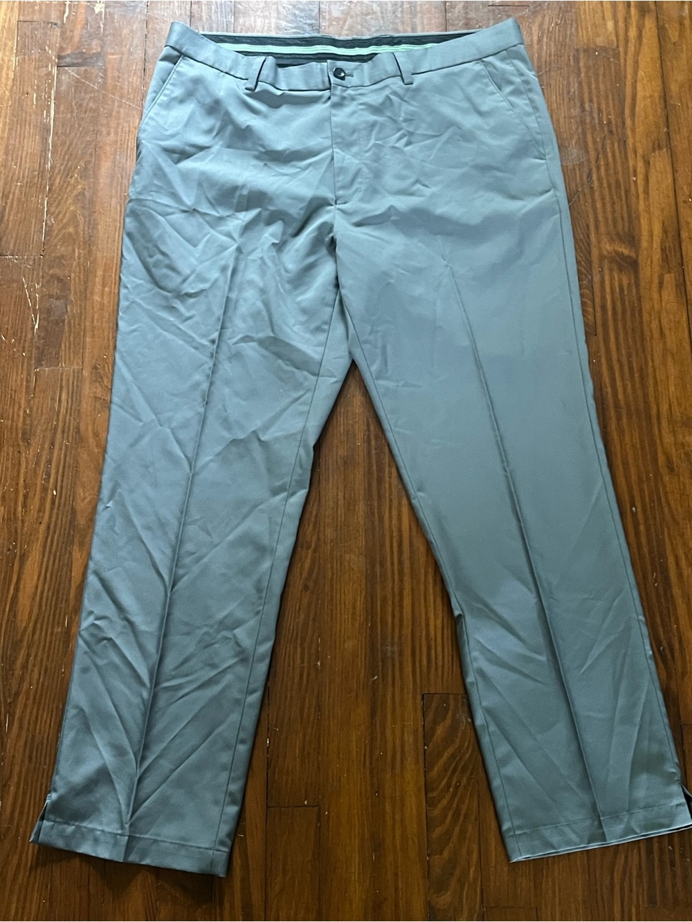 Greg Norman Collection Men's Gray Golf Performance Pants